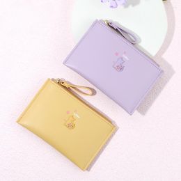 Wallets Access Control Card Change Multi-card Female Key Bag Cute Cartoon Lady Driver's Licence For Women
