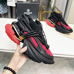 Absorbing Mens Designer Shoes Sneaker Top Quality Unicorn Spacecraft Heightened Balman Thick Sole Lace Up Couple Space Shock Somr