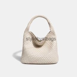 Shoulder Bags Luxury Woven Tote Bags For Women 2023 New Style Fashion Large Capacity Shoulder Bag Handbag Shopping Bag09stylishyslbags