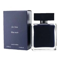 Perfume for Man Fragrance Spray 100ml Blue Noir Eau De Toilette Extreme Woody Spicy Notes Elegant and Attractive Fragrances Fast