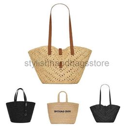 Totes mens large fashion hand bag deauville Crossbody luxury Rive Gauche clutch sunshine beach bags Raffia tote handbag Weave designer Shoulder Long Shopping Bag