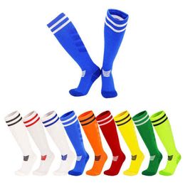 3 pairs Sports Soccer Long Socks For Women Men Anti-slip Knee High Socks Stockings For Cycling Basketball Trail Running Sport Good2279