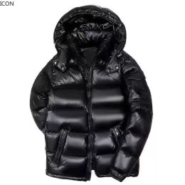 Designer Uomo Piumini Piumini Cappotti NFC Donna Imbottito con cappuccio Capispalla Parka Distintivo ricamato Giacca a vento Spessa Casual Lungo Inverno Idrorepellente Pelliccia calda