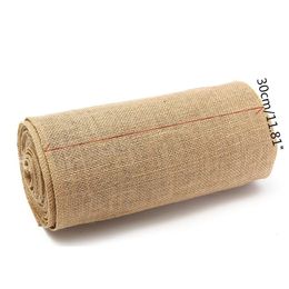 Fashion Burlap Table Runner Wedding Party Supplies Chair Table Decorations Accessories222d