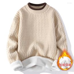 Men's Sweaters Fleece Sweater Korean Fashion Men Pullover Long Sleeve Top Selling Products Luxury Clothing 2023
