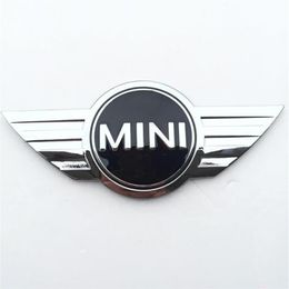 3D Car Front Bonnet Hood Metal Sticker Rear Trunk Emblem For MINI Cooper224K