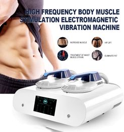Home Use 2 Handle Mini EMS Electric Muscle Stimulator Tesla Fitness Machine Body Sculpting Machine With Pelvic Floor Muscle Laxity Repair Pads Optional