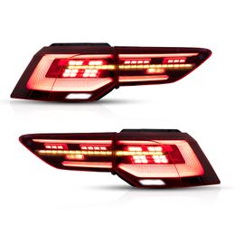 Car Tail Light Assembly Dynamic Streamer Turn Signal For Volkswagen Golf MK8 14-20 Brake Reverse Parking Running Rear Lamp