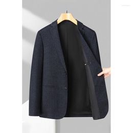 Men's Suits Boutique Fashion Business Comfort Trend Casual Gentleman Everything With British Style Slim Wedding Elegant Host Blazer