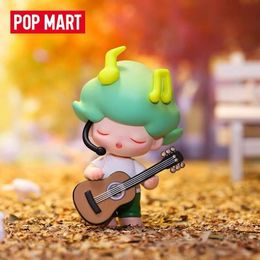 Blind box Original POP MART DIMOO Social University Series Box Toys Doll Random One Cute Anime Figure Gift 230919