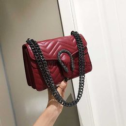 Shoulder Bags Luxury Brand Ladies Bags 2023 New Fashion Soft Leather Simple Chain Shoulder Bag Designer Bags Purses and Handbags36stylishyslbags