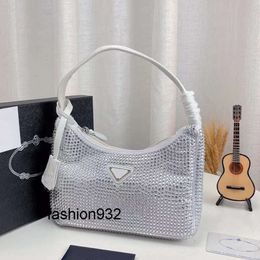 Sacks Nylon Stuff Designers Bags Womens Diamond handbags Top quality Glitter handbag Canvas bag Hobo crystal shoulder bag women Chest pack fashion Tote lady pochett