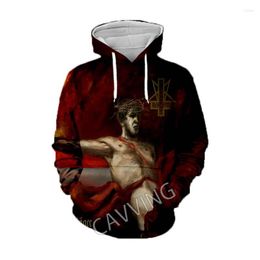 Men's Hoodies Fashion Abigor Band 3D Printed Clothes Streetwear Men/women Sweatshirt Hoody Hooded Pullover Tops