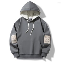 Men's Hoodies Latest Outdoor Casual Sweatshirts Smile Fashion Street Fall Pullovers High Quality Clothing