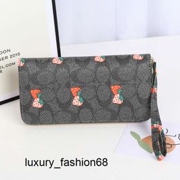 Coin Purses HBP Foreign Trade Handbags Spring Summer European American Style Retro PU Skin Print Multi-compartment Hand Holding Lady Wallet Clutch Bags TOP B3ZZ