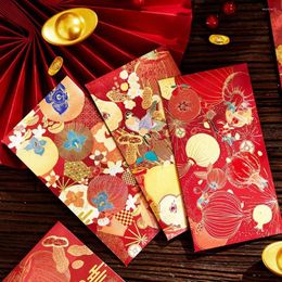 Confezione regalo Piccole buste rosse creative in stile cinese Borsa portafortuna per matrimonio, borsa per benedizione per il compleanno di un anno