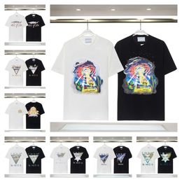 89 Men's high quality replicas t shirts designer t shirt Cotton Round Neck Printing quick drying anti wrinkle men spring summer high loose trend short Asian size M-3XL