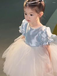 Girl Dresses Baby Christmas For Girls Toddler Kids Lace Birthday Clothes Beads Little Princess Wedding Party Gown Vestidos