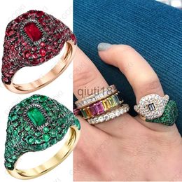 Band Rings Wedding Rings GODKI Spring Collection Luxury Stackable Chic Rings For Women Wedding Cubic Zircon Engagement Dubai Bridal Statement Finger Ring 230901 x0