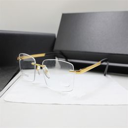 MB293 Brand New Eye Glasses Frames for Men metal Glasses Frame TR90 Optical Glass Prescription Eyewear Full Frame200C