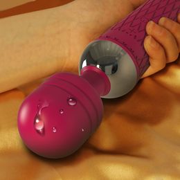 Vibrators Wireless Dildos AV Vibrator Magic Wand for Women Clitoris Stimulator USB Rechargeable Massager Goods Sex Toys for Adults 18 230920