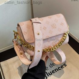 Cross Body bag designer bag popular fashion texture bag new niche versatile chain crossbody bag single shoulder small square tote bag