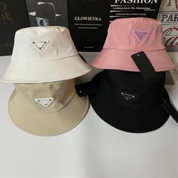 Fashion Designer Letter Bucket Hat For Mens Womens Foldable Caps 8Style Fisherman Beach Sun Visor Wide Brim Hats Folding ladies Bo242m