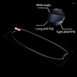 Motorcycle Apparel Anti-Fog Helmet Universal Lens Film For Visor Shield Fog Resistant Moto Racing Accessories E7CA256S