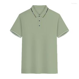 Men's Polos Polo Shirt T-shirt Short Sleeve Summer Cultural Low Key And Comfortable