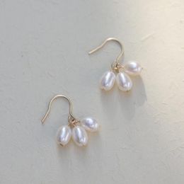 Dangle Earrings Lii Ji Real Pearl Drop 14k Gold Filled Women Jewellery Gift