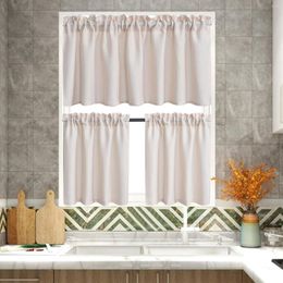 Curtain 1PC Modern Blackout Cationic Pattern Shading Kitchen Drapes For Bedroom Living Dining Room 2JL208BE