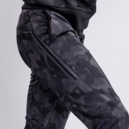 NKOE TECH FLEECE CAMO pants men's foot trousers air layer cotton camouflage sports pantsO304h