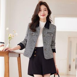 Women's Jackets Women Fashion Office Wear Blazers Vintage Basic Chic Simple All-match Elegant Long Sleeve Outerwear Streetwear Tops