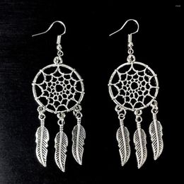 Dangle Earrings 1pc Native Dream & Feather Earring For Women Jewellery Gift