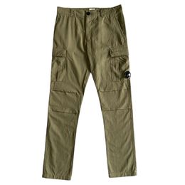 Men's Pants Designer Top Quality Garment Newest Dyed Cargo Pants One Lens Pocket Pant Outdoor Men Tactical Trousers Loose Tracksuit Size M-XXL CP