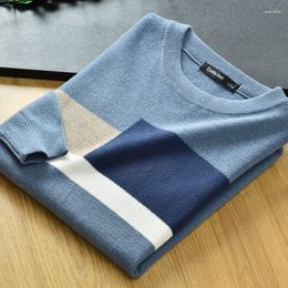 Men's Sweaters Pick Up The Missing Items! Soft And Sticky For A Snug Fit! Foreign Trade Sweater Tail Goods Autumn Winter Round Neck