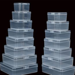 Transparent PP plastic box rectangular square jointed packaging box