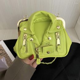 Evening Bags PU Leather Shoulder For Women Luxury Designer Handbag 2023 Trend Fashion Jacket Crossbody Bag Lady Mini Clip Clutch Purses