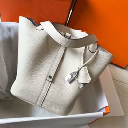 5A модные новые сумки на ремне из натуральной кожи, сумка-ведро, женская сумка для покупок, дизайнерские сумки, сумка высокого качества с замком