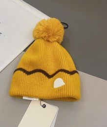 Wavy Edge Thin Cap Winter Warm Knitted Hat Versatile Sleeve Caps Fashion