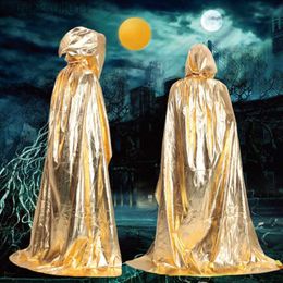 Women's Cape New Cosplay Cloak Halloween Poncho Women Goth Capas Y Ponchos Fashion Clothing Stage Performance Attire Party Wear Cape Cloaks L230920