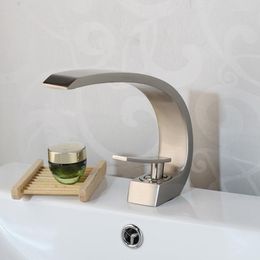 Bathroom Sink Faucets Basin Faucet Modern Oil Rubbed Bronze Vessel Wet Bar Single Handle Mixer Taps