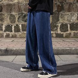 Mens Jeans Men Wide Leg Cargo Pants Streetwear Baggy Korean Fashion Loose Straight Male Clothing Y2K Hip Hop Style Trousers 230920