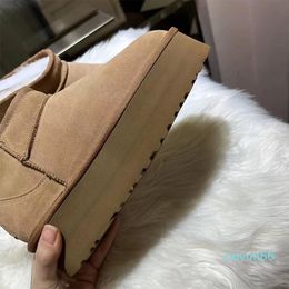 5 cm Women snow boots australia Classic ultra mini platform boot Sheepskin Shearling