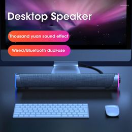 Combination Speakers Bluetooth 5.0 Wired Usb Wireless Speaker Stereo Bass Pen Computer Desktop Player 3d Surround