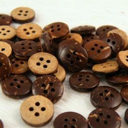 9 10 11 5 12 5 14 15 18-38mm Coconut Buttons 2 4 holes for Suit coat sweater casual dress handmade Gift Box Craft DIY Favour Sewing209P