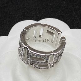 Band Rings Fashion designer CZ rings bague anillos for mens and women engagement wedding Jewellery lover gift with box NRJ x0920