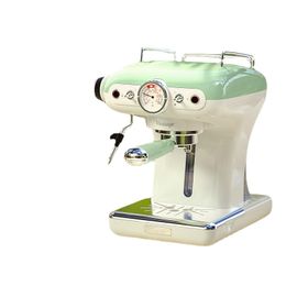 Ariete Home Italian Semi-automatic Retro Coffee Maker Small Professional Concentrated Steam One Milk Foam Coffee Maker Machine