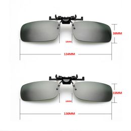 Wowforu, новые модные поляризационные зеркальные линзы UV400, откидные солнцезащитные очки ночного видения, модные поляризационные зеркальные очки Sungl242e