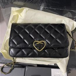 CHANEI designer crossbody bag shoulder bag messenger bag luxurys handbags purses designer woman handbag chain bag Heart shaped buckle d Kriu